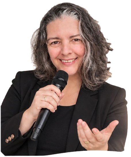 Pastora Paula Santos ministrando